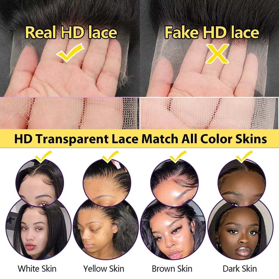 13X6 Hd Lace Frontal Wigs Loose Deep Wave Wigs Brazilian Women Curly Human Hair 30 40 Inch Deep Water Wave 13X4 Lace Front Wig