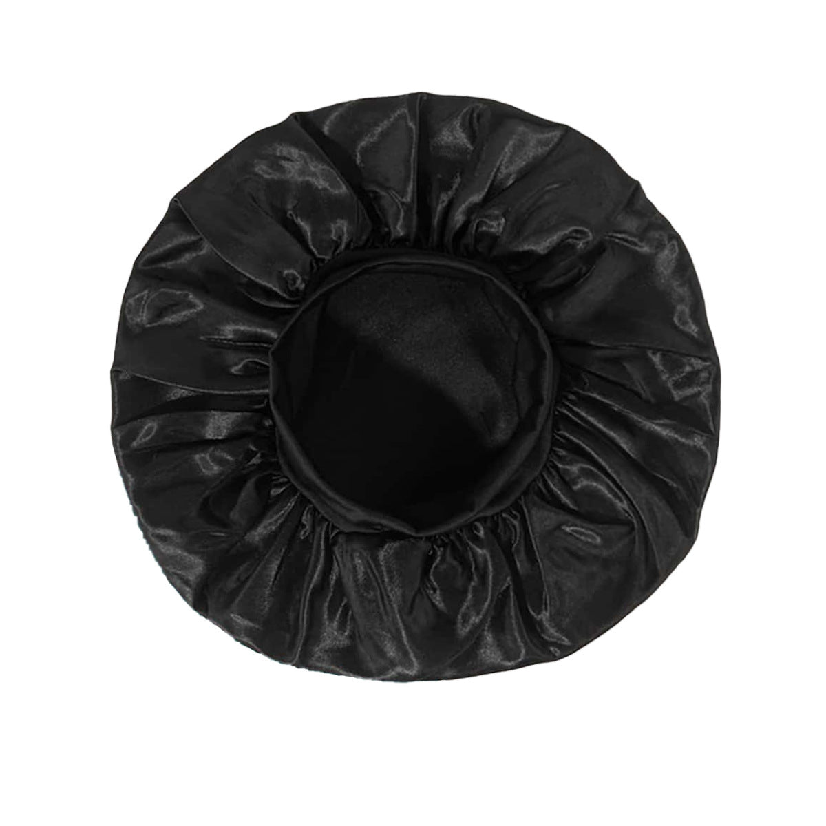 Yoyo Crown Satin Wide-Brim Sleep Cap