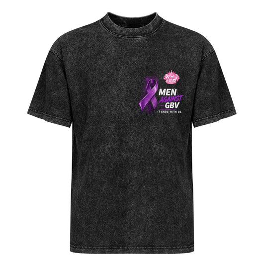 Yoyo Crown Anti-GBV Off-Shoulder Cotton T-Shirt