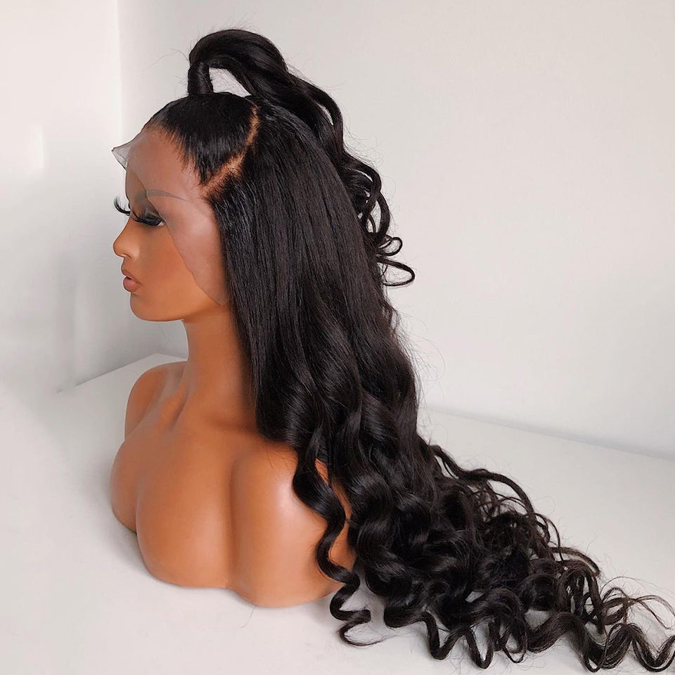 Body Wave Lace Front Human Hair Wig – Pre-Plucked with Baby Hair