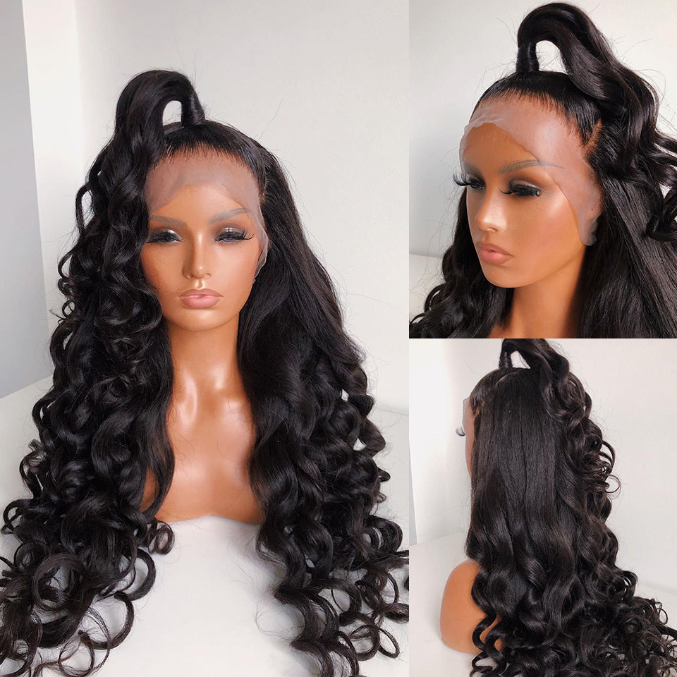 Body Wave Lace Front Human Hair Wig – Pre-Plucked with Baby Hair