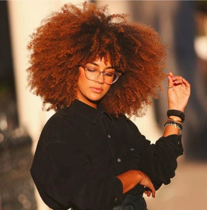 European and American Wigs Female Short Curly Wigs