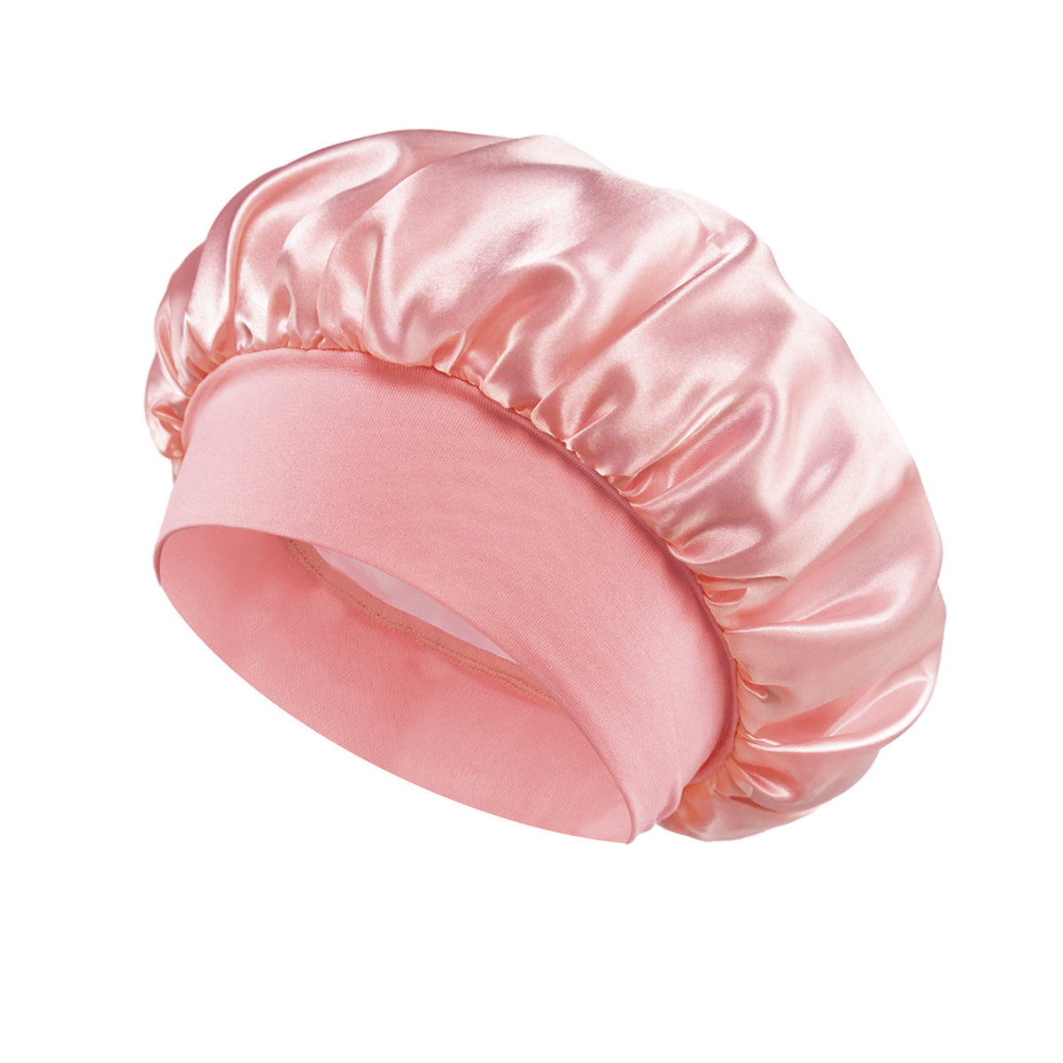 Yoyo Crown Satin Wide-Brim Sleep Cap