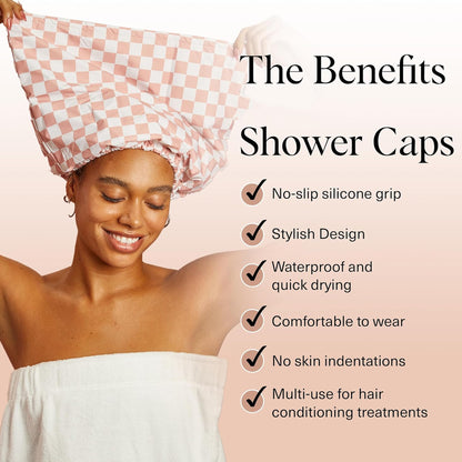 Yoyo Crown Waterproof 3-Layer Bath Cap
