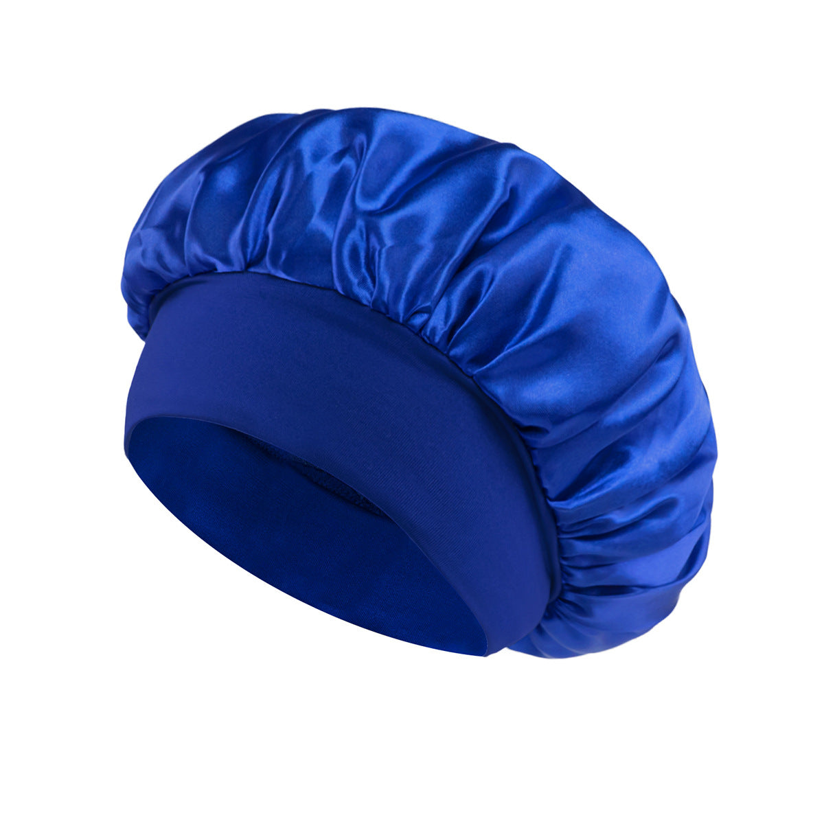 Yoyo Crown Satin Wide-Brim Sleep Cap