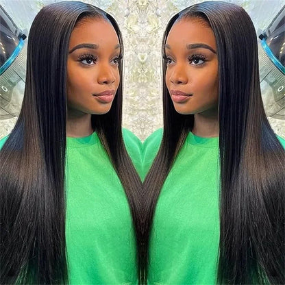 Yoyo Crown Princess Straight 13×5 Lace Frontal Human Hair Wig