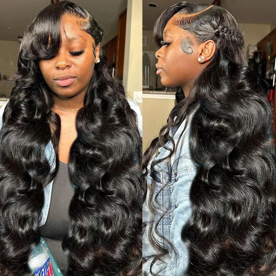 30 40 Inch Body Wave 2 3 4 5 Bundles Brazilian Remy Unprocessed Human Hair Wavy Doule Drawn Bundles Weave Extensions