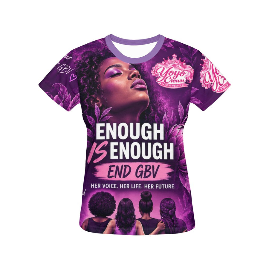 Yoyo Crown 'Honour Their Names' Anti-GBV Shirt