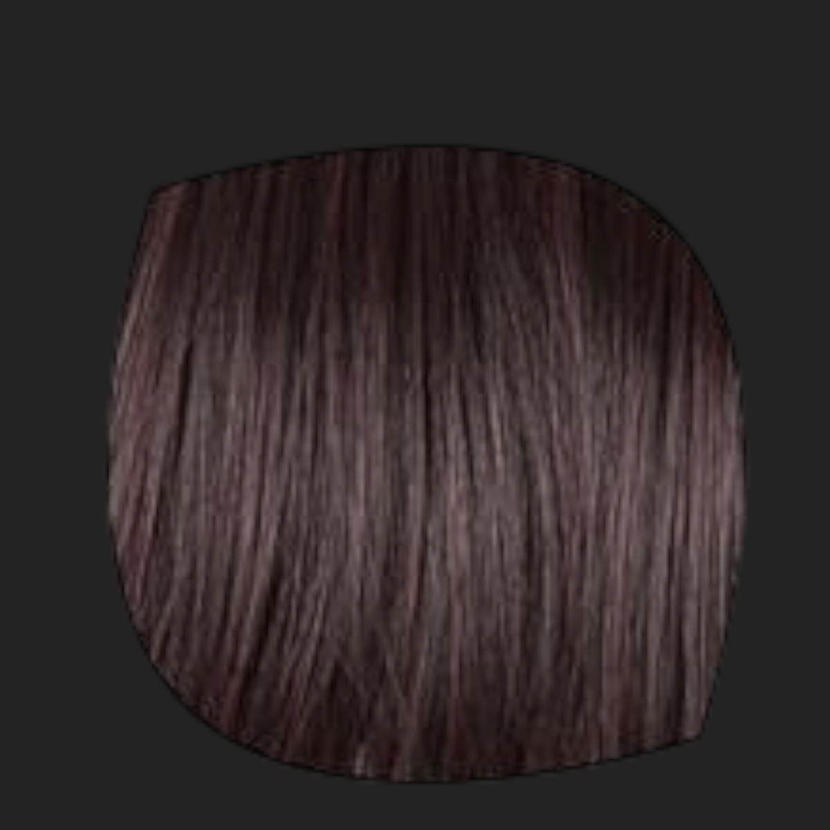 Yoyo Crown long curly lace wig in a rich dark brown shade with voluminous waves and a natural texture.